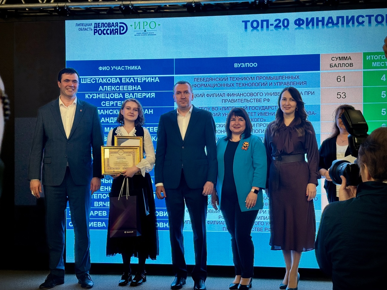 ЛРО «Деловая Россия» подвело итоги регионального этапа XI Олимпиады по истории Российского предпринимательства